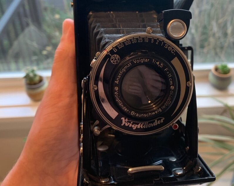 voigtlander folding camera